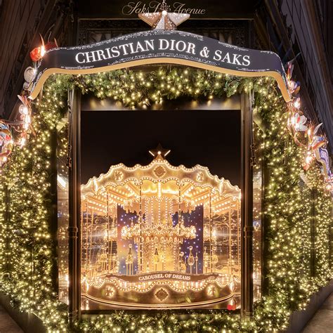 saks fifth avenue dior christmas|Saks Fifth Avenue christian Dior.